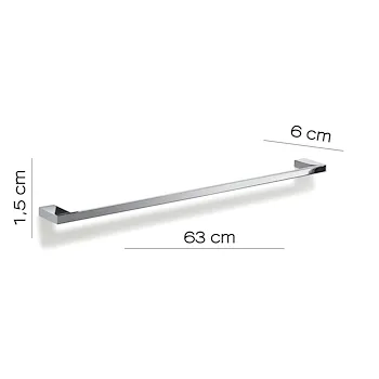 Lanzarote porta salviette 63 cm cromato codice prod: 0000A3211360000 product photo Foto1 L2