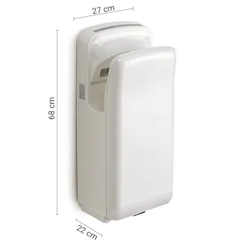 MELTEMI asciugamani elettrico bianco codice prod: 000024620200000 product photo Foto1 L2