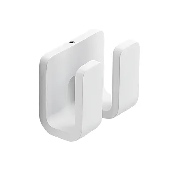 Outline gancio appendi abiti doppio bianco opaco codice prod: 000032282200000 product photo Default L2