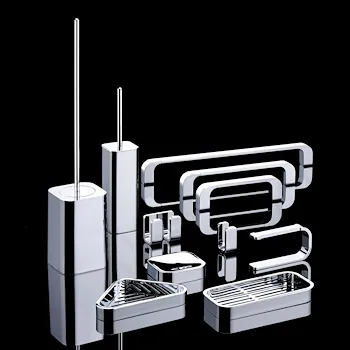 Outline porta salviette 55 cm cromato codice prod: 000032211355000 product photo Foto4 L2