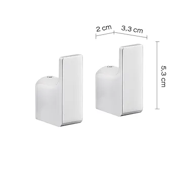 Pirenei appendiabiti 2 pezzi cromato codice prod: 0000PI271300000 product photo Foto1 L2