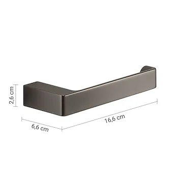 Pirenei portarotolo grigio lucido codice prod: 0000PI248100000 product photo Foto1 L2
