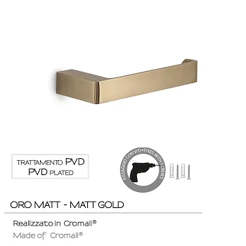Pirenei portarotolo oro opaco codice prod: 0000PI248800000 product photo Foto2 L2