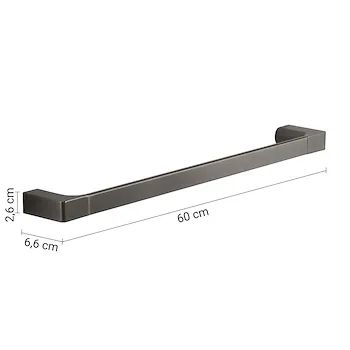 Pirenei portasalviette 60cm a parete grigio lucido codice prod: 0000PI218160000 product photo Foto1 L2