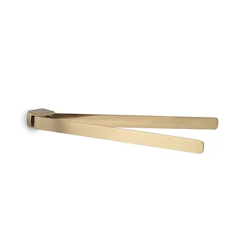 Pirenei portasalviette doppio snodo a parete oro opaco codice prod: 0000PI238800000 product photo Default L2