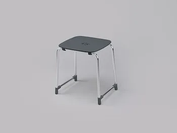 Prima Classe sgabello da bagno 43,8 cm nero codice prod: 000060724300000 product photo Foto1 L2