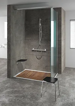 Prima Classe sgabello da bagno 43,8 cm nero codice prod: 000060724300000 product photo Foto2 L2