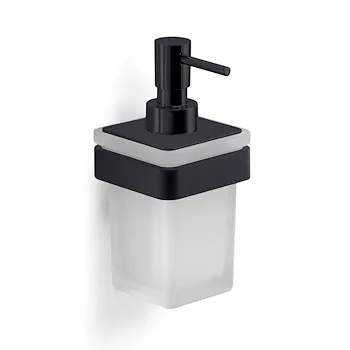 Samoa dispenser sapone a parete nero in vetro satinato codice prod: 0000A8811400000 product photo Default L2
