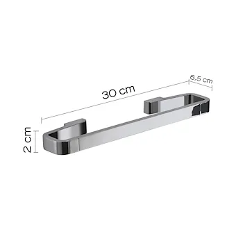Samoa porta salviette 30 cm cromato codice prod: 0000A8211330000 product photo Foto1 L2