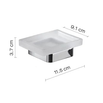 Samoa porta sapone a parete cromato codice prod: 0000A8111300000 product photo Foto1 L2