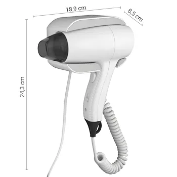 Tramontana phon 1200W  bianco a parete codice prod: 000050590200000 product photo Foto1 L2