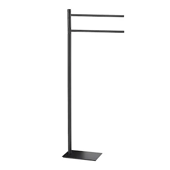 Trilly piantana porta salviette 2 bracci nero opaco codice prod: 0000TR311400000 product photo Default L2