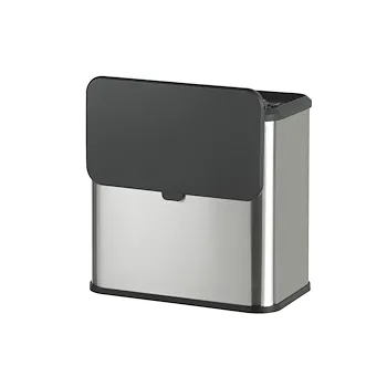 WALLY PORTARIFIUTI PARETE LT5 SPAZZOLATO codice prod: 000011293800000 product photo Foto1 L2