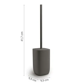 Ylenia porta scopino da appoggio grigio lucido codice prod: 0000YL338100000 product photo Foto1 L2