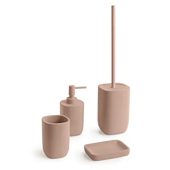 Ylenia porta scopino da appoggio rosa opaco codice prod: 0000YL331000000 product photo Foto2 L2