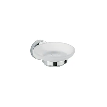 Forum porta sapone parete vetro satinato cromato codice prod: A36110CR21 product photo Default L2