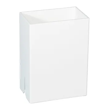 Bicchiere da parete bianco serie Lavi codice prod: K838V product photo Foto1 L2