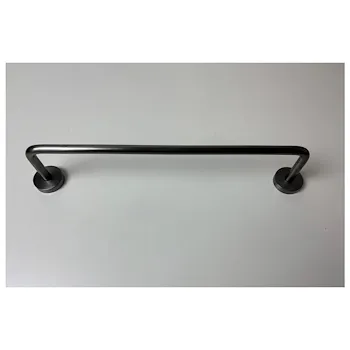 Porta salviette 33 cm Nickel spazzolato serie Tito codice prod: 7407NS product photo Default L2