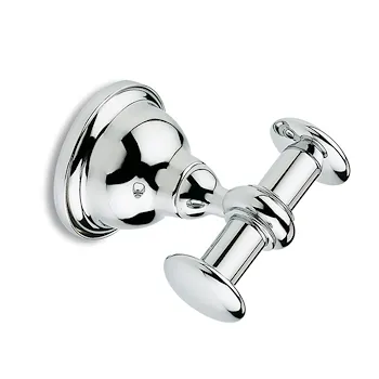 Elite appendino doppio a parete cromato codice prod: 000EL1308 product photo Default L2