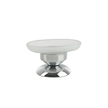 Elite porta sapone da appoggio bacinella satinata base cromata codice prod: 000EL09AP08 product photo Default L2