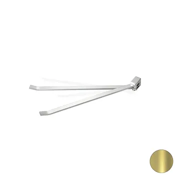 Gea porta salviette 2 bracci oro codice prod: 000GE1616 product photo Default L2