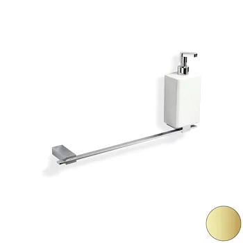 Gea porta salviette 47 cm con dispenser a parete oro opaco codice prod: 000GE69D18 product photo Default L2
