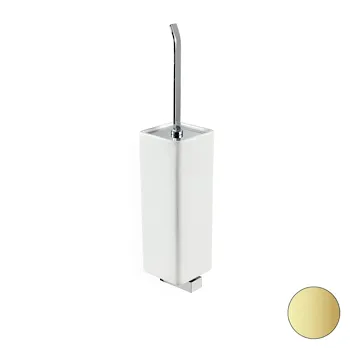 Gea porta scopino a parete oro opaco codice prod: 000GE039M18 product photo Default L2