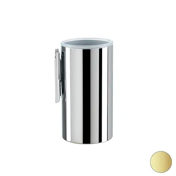 Hashi porta bicchiere in metallo a parete oro opaco codice prod: 000HS10M18 product photo Default L2