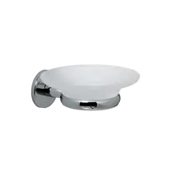 Liz dispenser sapone vetro opaco a parete pompetta cromata codice prod: 000LZ09V08 product photo Default L2