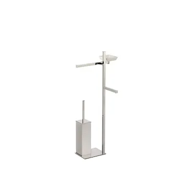 Urania piantana portascopino, portasalviette, portarotolo e portasapone ottone cromato codice prod: 000U21M08 product photo Default L2