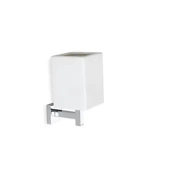 Urania porta bicchiere in ceramica cromato codice prod: 000U1008 product photo Default L2