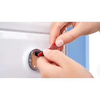 Hukk 40547 porta rotolo wc con coperchio- prodotto conforme, colla non utilizzabile codice prod: 40247-00000-00 product photo Foto4 L2