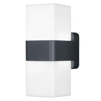 Applique Smart+ Wifi Cube Wall updown rgbw grigio scuro codice prod: LUM478077WF product photo Foto1 L2