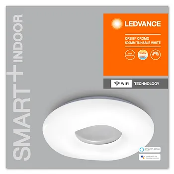 Smart+ wifi orbis ceiling cromo tw 50cm bianco/chrome codice prod: LUM486485WF product photo Foto3 L2