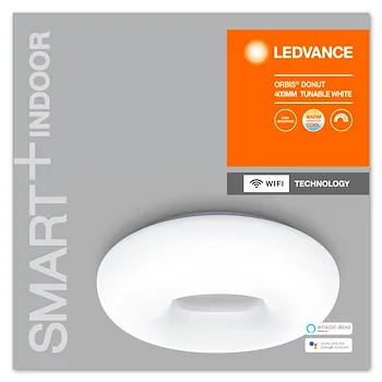 Smart+ wifi orbis ceiling donut tw 40cm bianco codice prod: LUM486300WF product photo Foto3 L2