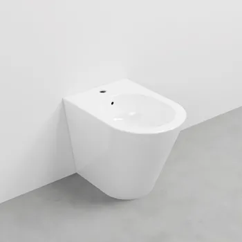 Mare bidet a terra bianco lucido monoforo codice prod: MRBI product photo Default L2
