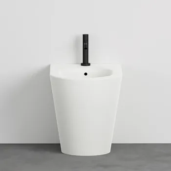 Mare bidet a terra bianco lucido monoforo codice prod: MRBI product photo Foto1 L2