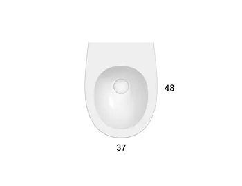 4All bidet sospeso bianco lucido codice prod: MDS10BI product photo Foto2 L2
