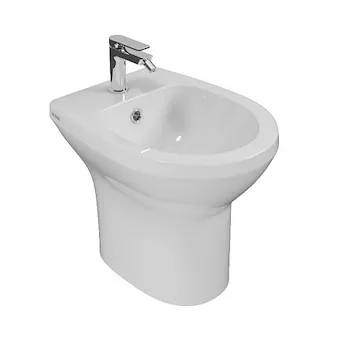 Arianna new a5n09bi bidet 1 foro con fissaggi bianco lucido codice prod: A5N09BI product photo Default L2