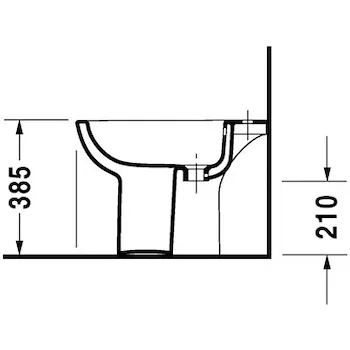 D-code bidet 35,0x54,0 1 foro codice prod: 2238100000 product photo Foto1 L2