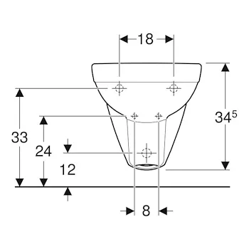 Selnova compact bidet sospeso bianco lucido codice prod: 500.368.01.7 product photo Foto3 L2