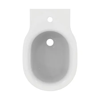 Connect Air bidet sospeso  monoforo, con troppopieno, con fissaggi completamente nascosti codice prod: E233501 product photo Foto2 L2