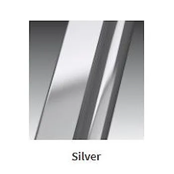 Rose Rosse parete doccia parete scorrevole con fisso 77x80 profilo cromato e vetro trasparente codice prod: ROSEA78LD-1B product photo Foto1 L2