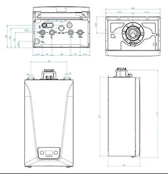 Luna Classic 24 caldaia murale a condensazione a metano 24 Kw codice prod: A7795899 product photo Foto2 L2