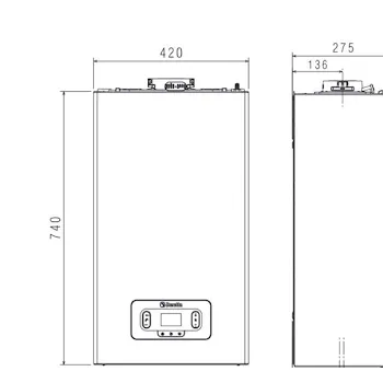 Mynute Evo X 30C caldaia murale a condensazione a metano 30 Kw codice prod: 20205314 product photo Foto1 L2