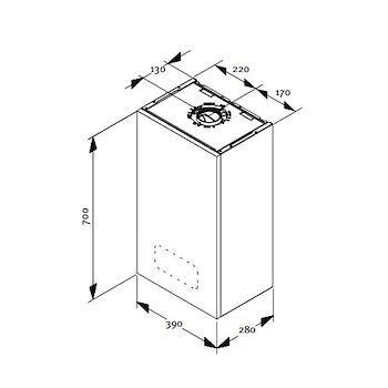 Micra 4 Condensing caldaia murale a condensazione 25kw a metano con Wi-Fi codice prod: 0020256398 product photo Foto1 L2