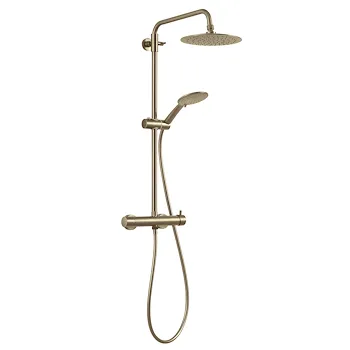 Star Plus colonna doccia con miscelatore 3 getti con soffione 22,5 oro opaco codice prod: 0000GYSC1025360 product photo Default L2