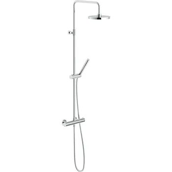 Plus miscelatore colonna doccia con doccetta 1 getto e soffione cromato codice prod: PL00030/50CR product photo Default L2