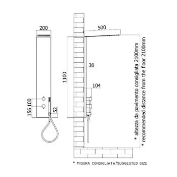 Beta colonna doccia acciaio inox codice prod: ZCOL672CR product photo Foto1 L2