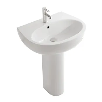 Grace colonna per lavabo bianco lucido codice prod: GR005BI product photo Default L2